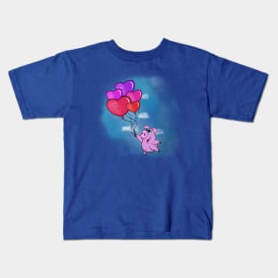 When Pigs Fly Kids T-Shirt